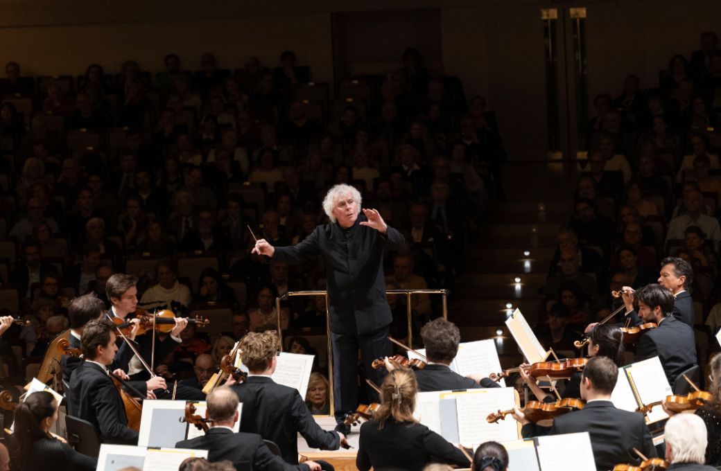 Simon Rattle al frente de la BRSO en el Auditorio Nacional © BR/Astrid Ackermann