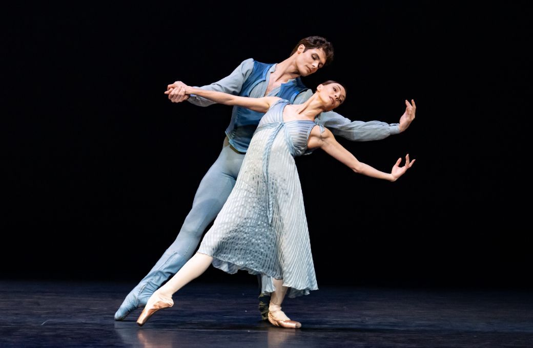 Jacopo Tissi and Olga Smirnova in Jerome Robbins' <i>Other Dances</i> © Steven Pisano
