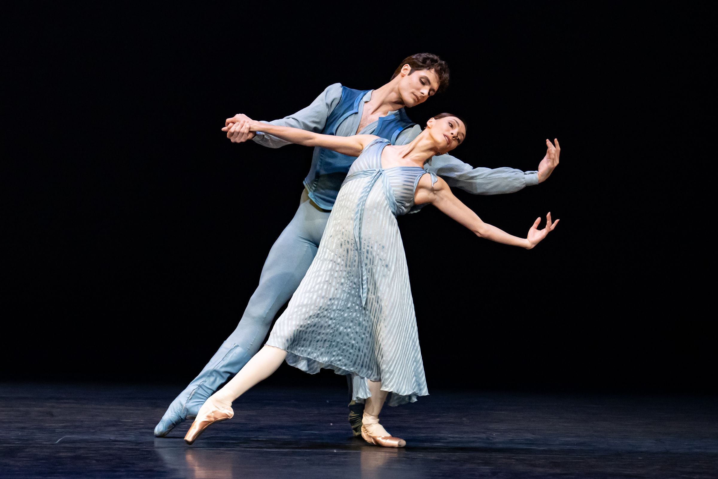 Jacopo Tissi and Olga Smirnova in Jerome Robbins' <i>Other Dances</i> © Steven Pisano