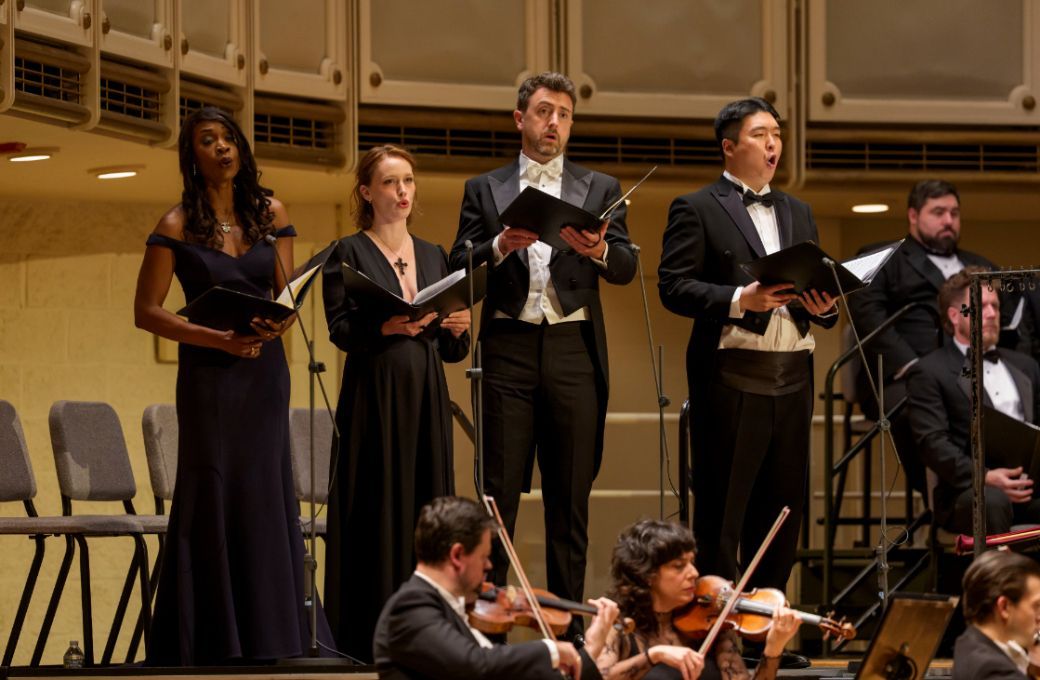 Jeanine De Bique, Avery Amereau, Ben Bliss and Stephano Park © Todd Rosenberg Photography