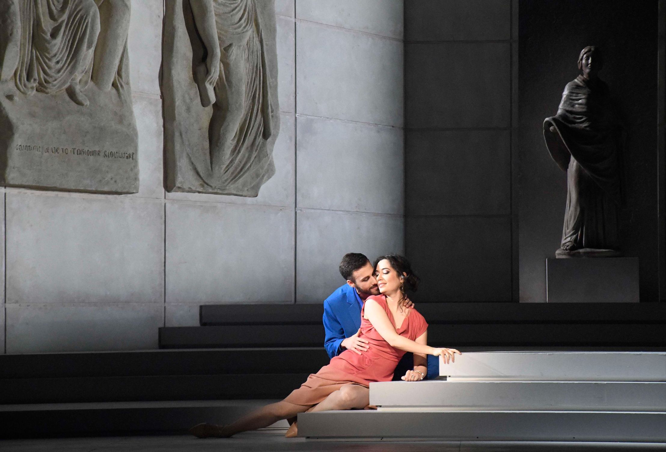 Nicolò Balducci (Annio) and Francesca Aspromonte (Servilia) &copy; Michele Crosera