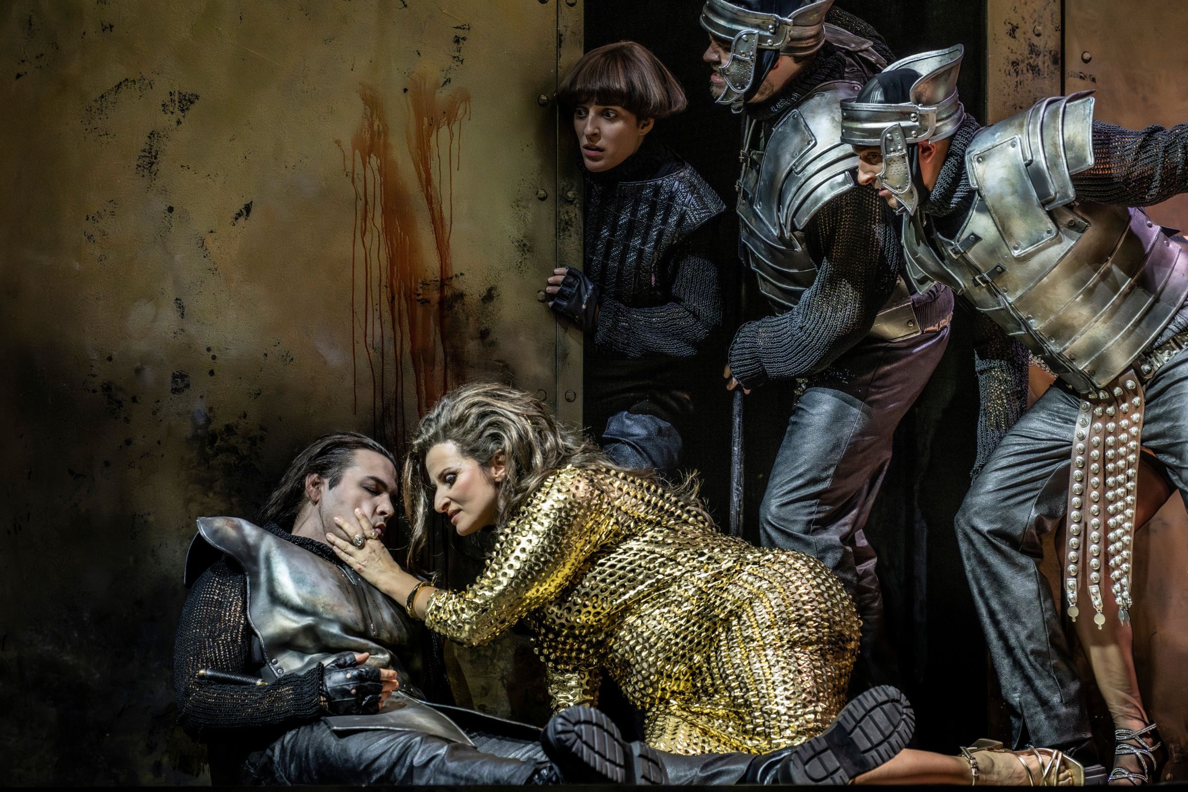 Agustín Gómez (Narraboth) and Karolina Gumos (Herodias) &copy; Jan Windszus Photography