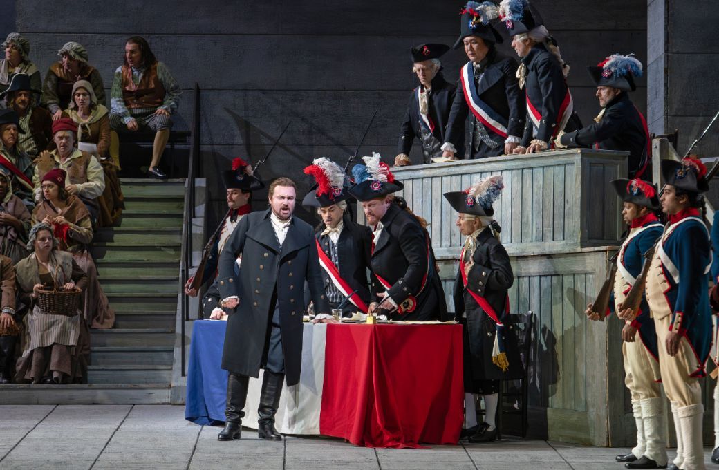 Igor Golovatenko (Carlo G&eacute;rard) &copy; Karen Almond | Met Opera