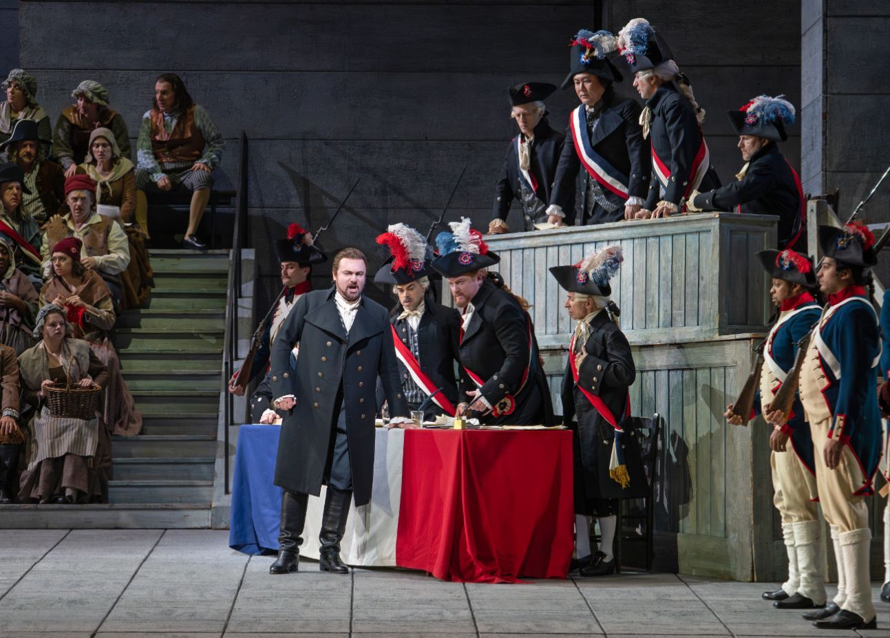 Igor Golovatenko (Carlo Gérard) &copy; Karen Almond | Met Opera