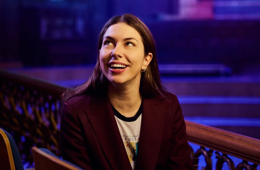 Anna Handler in Ulster Hall © Christopher Heaney