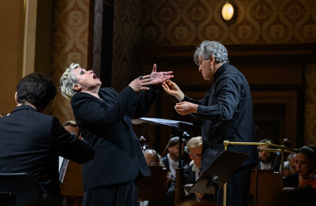 Ángeles Blancas Gulín and Sir Antonio Pappano &copy; Petra Hajska