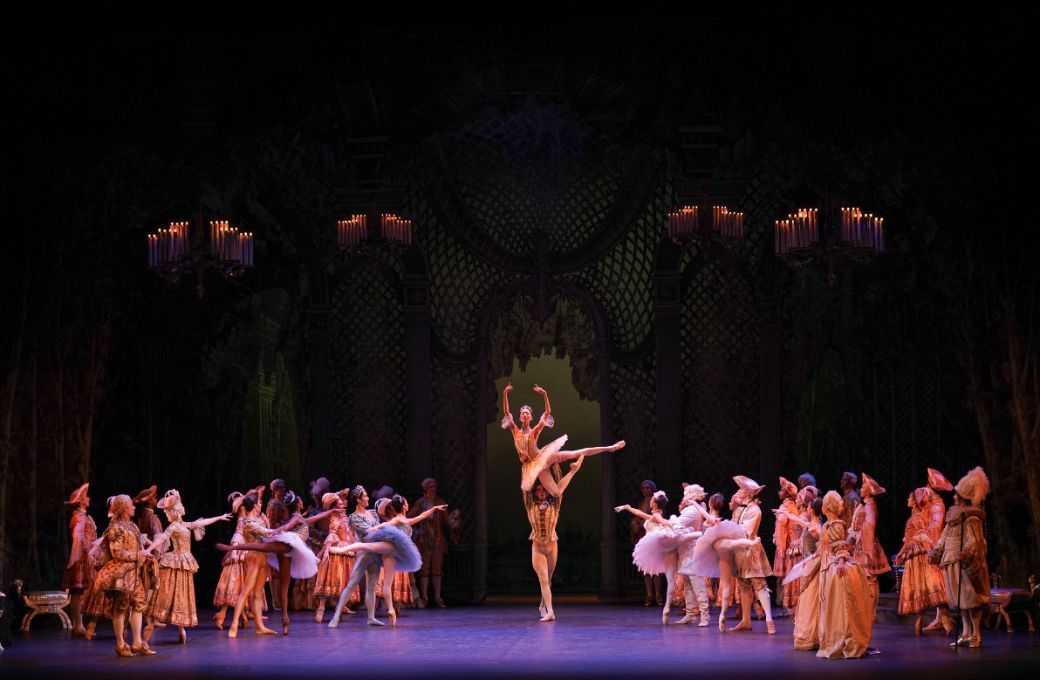 English National Ballet in Act 3 of Sir Kenneth MacMillan's <i>The Sleeping Beauty</i> &copy; Isabella Turolla