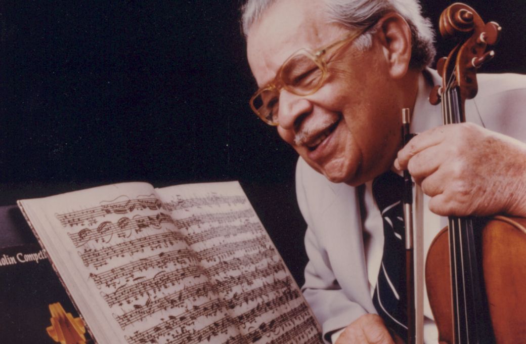 Josef Gingold &copy; Wikimedia Commons | International Violin Competition of Indianapolis