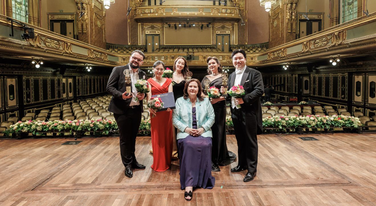 Prizewinners of the 2024 competition &copy; Liszt Academy | Mudra László