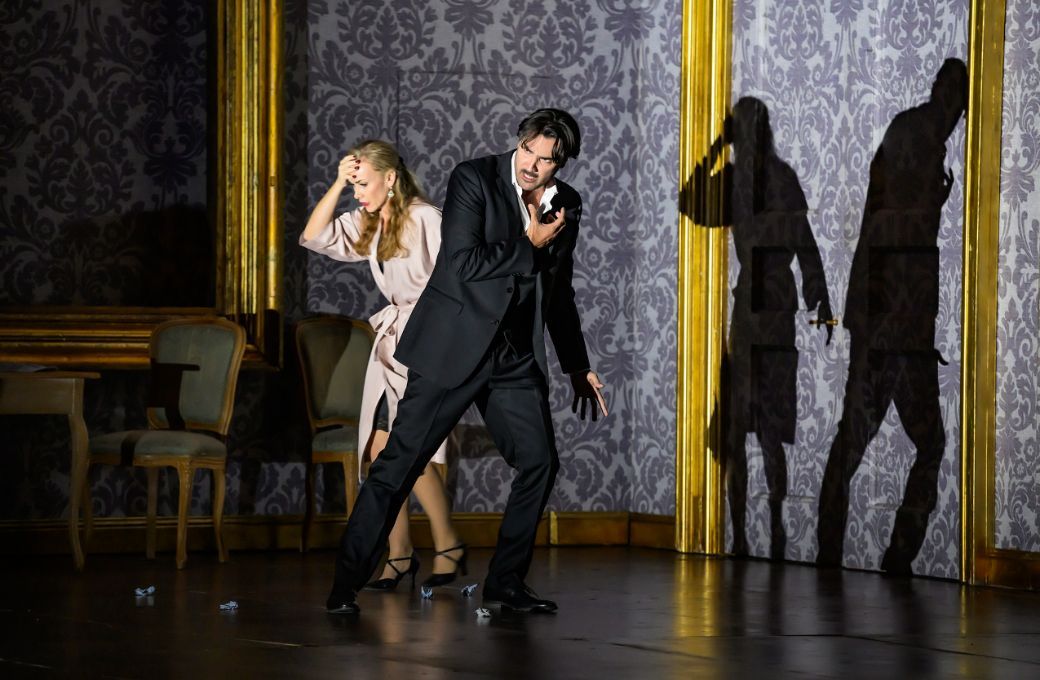 Vida Miknevičiūtė (Fedora) and Jonathan Tetelman (Loris) © Bettina Stöß