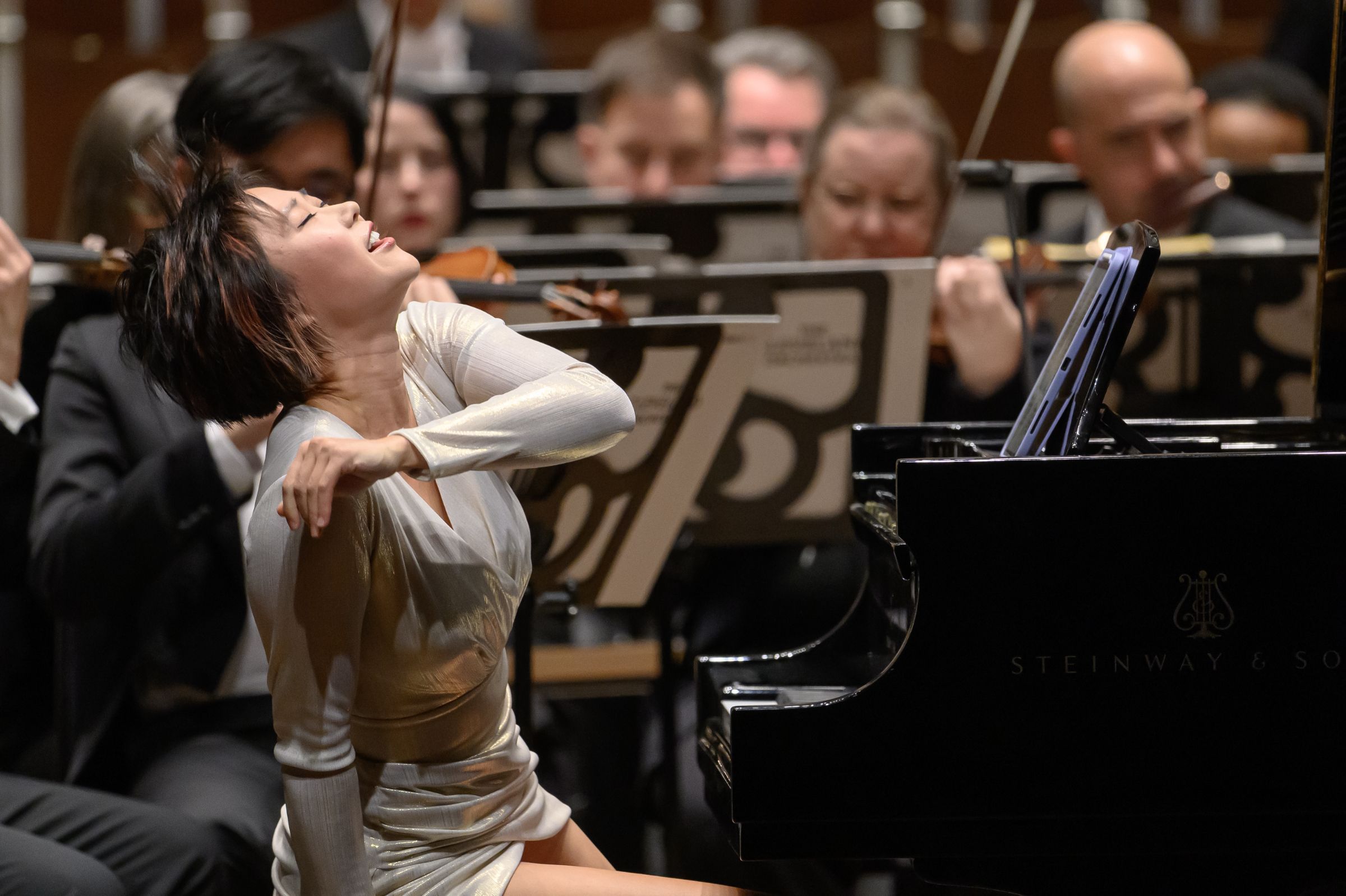 Yuja Wang and The Cleveland Orchestra © Yevhen Gulenko, courtesy of The Cleveland Orchestra