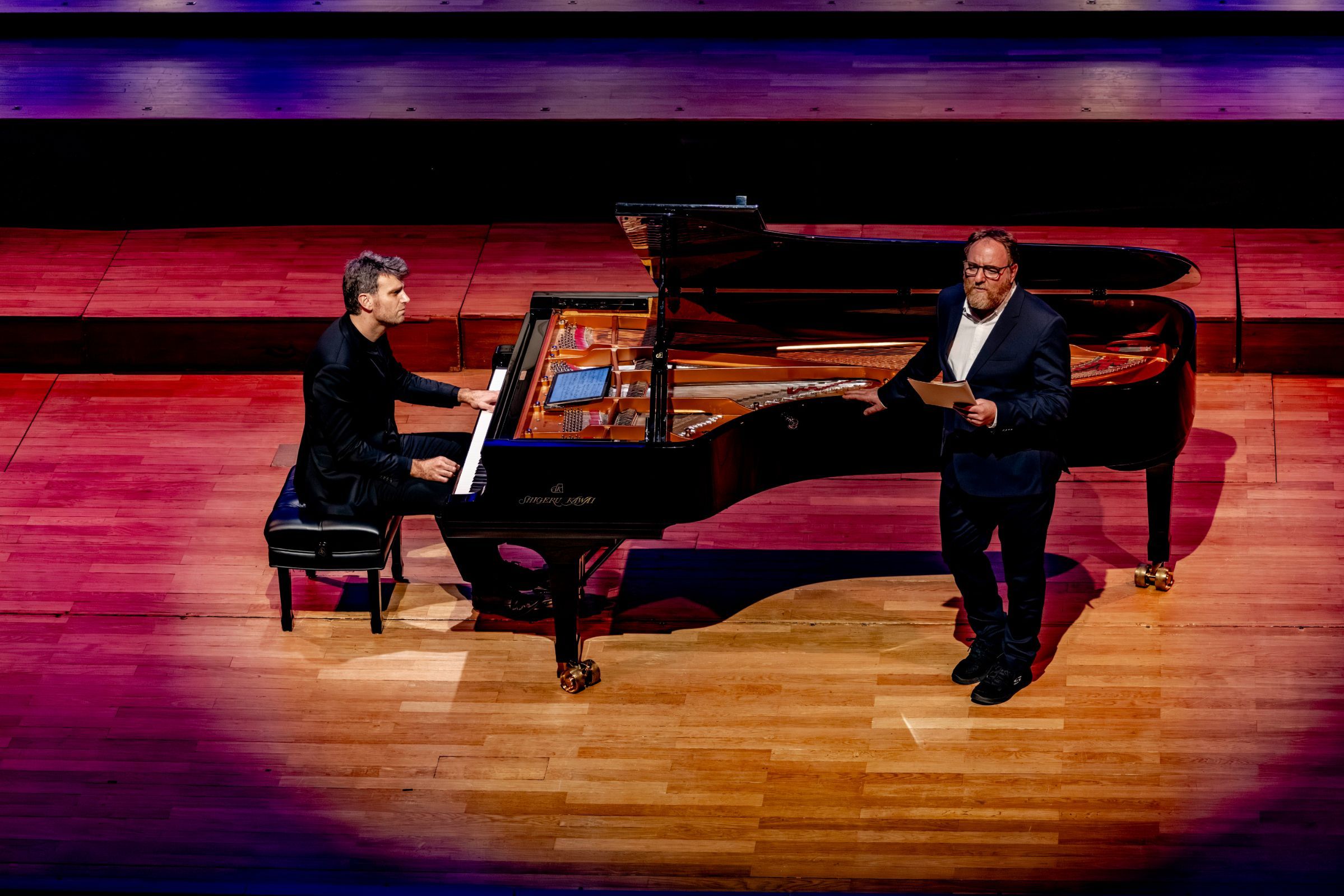 Guilhem Fabre et Jérôme Pouly © Thomas Morel-Fort / 1001 Notes