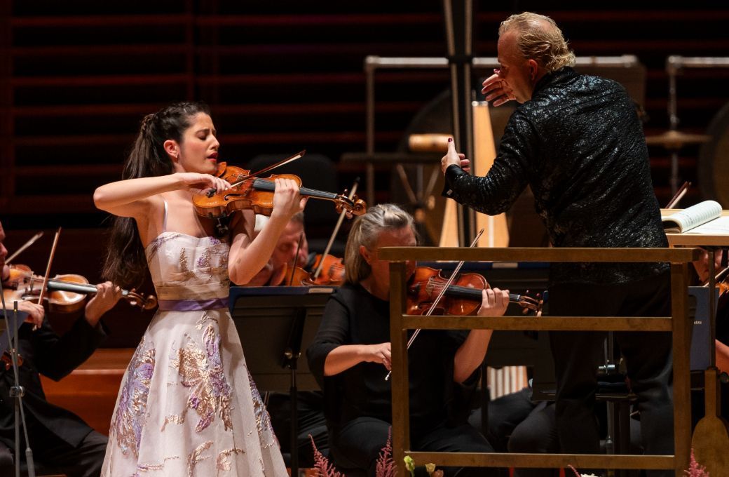 María Dueñas and Yannick Nézet-Séguin © Allie Ippolito (2024)