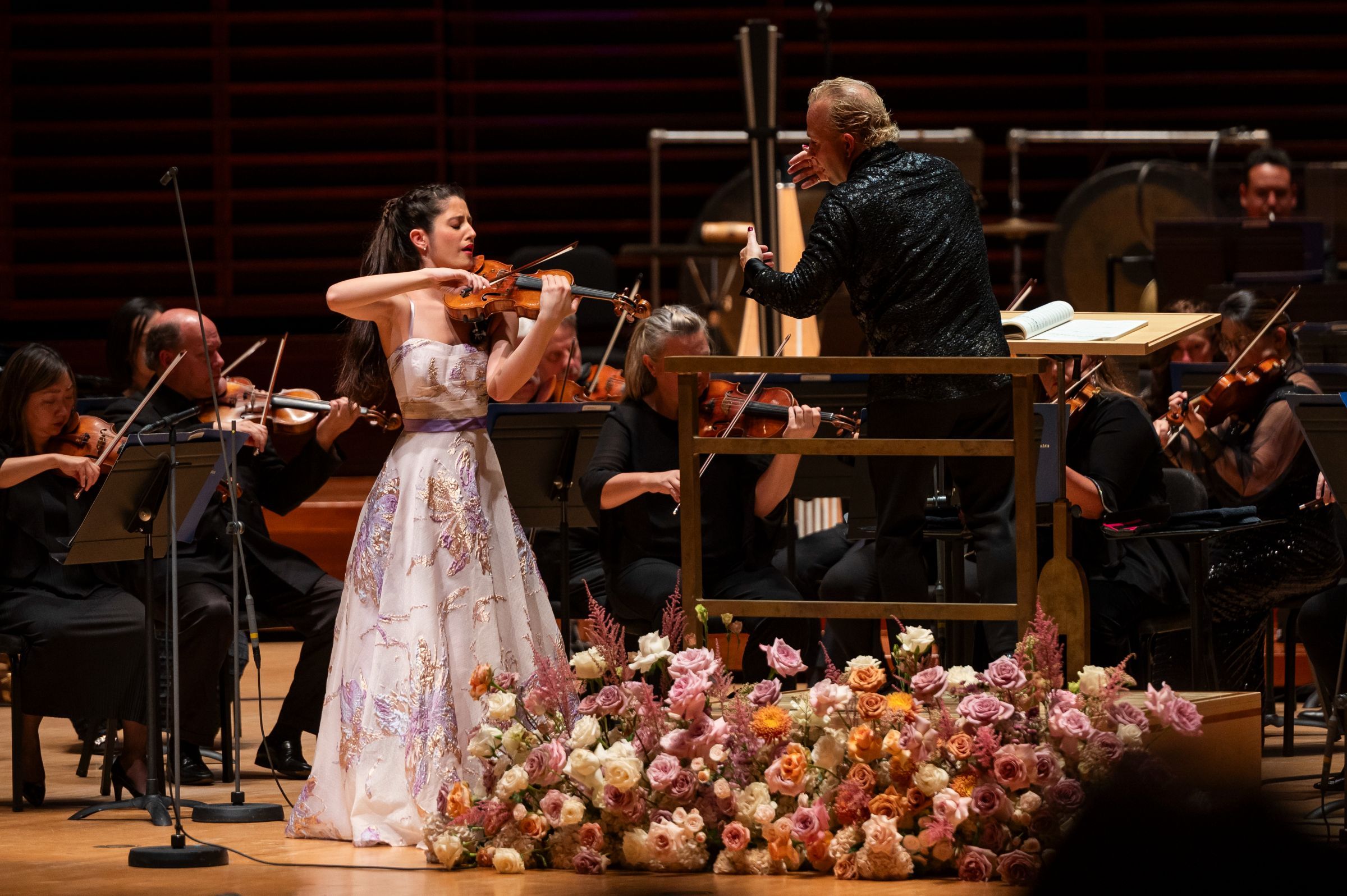 María Dueñas and Yannick Nézet-Séguin © Allie Ippolito (2024)