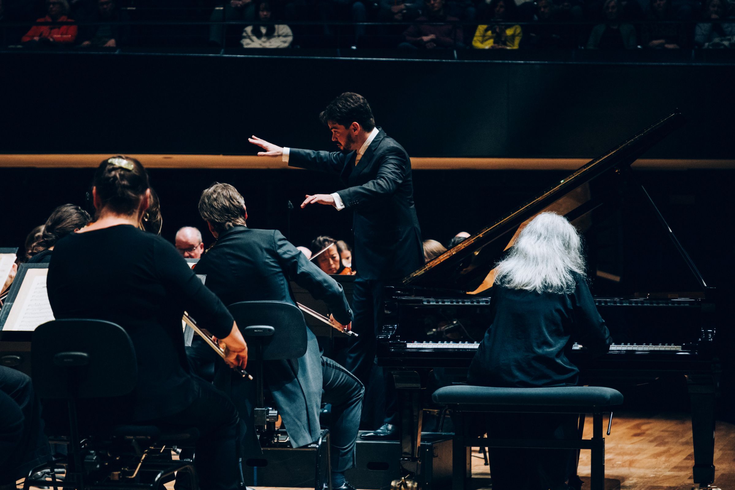 Martha Argerich, Lahav Shani et l'Orchestre philharmonique de Rotterdam © Antoine Benoit-Godet / Cheeese