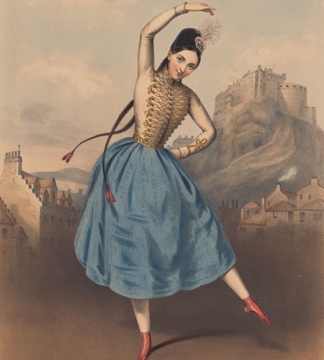 Fanny Elssler as Sarah Campbell in <i>La Gypsy</i> © New York Public Library | Wikimedia Commons (public domain)