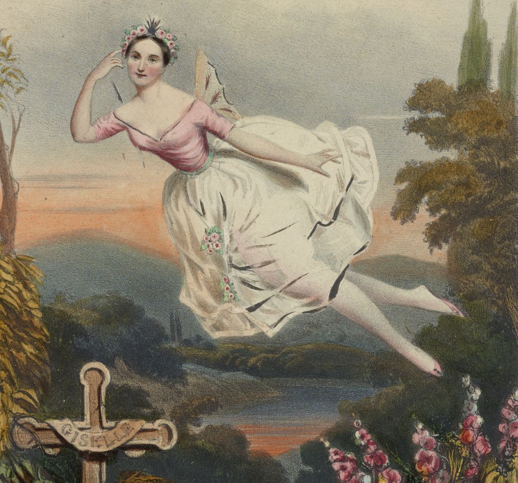 Carlotta Grisi in <i>Giselle</i> (1845) © New York Public Library | Wikimedia Commons (public domain)