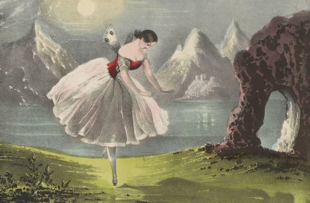 Collectable lithograph of Fanny Elssler (1846) © Library of Congress | Wikimedia Commons (public domain)
