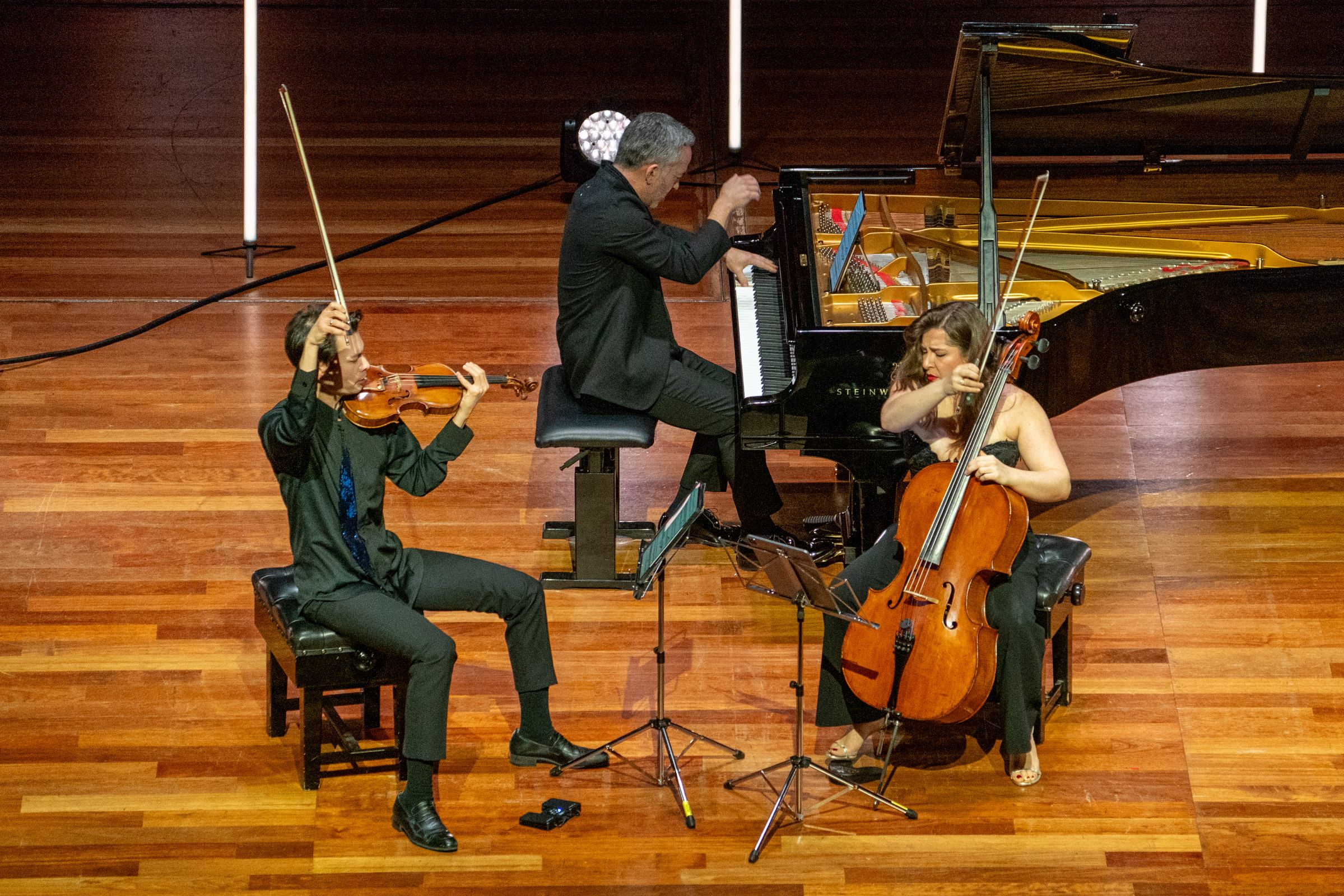 Stefan Jackiw, Inon Barnatan and Alisa Weilerstein &copy; Pete Woodhead
