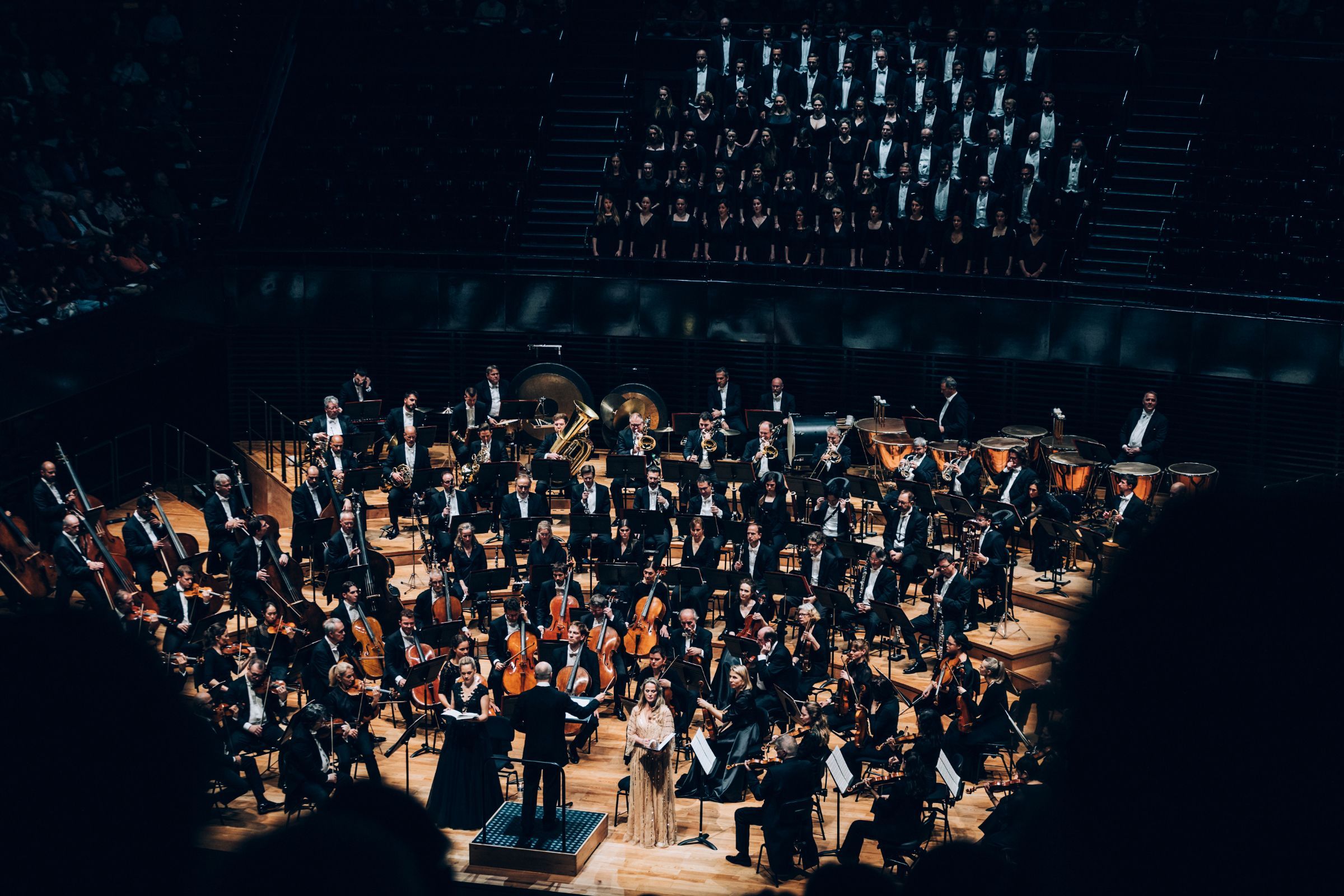 Paavo Järvi, Anna Lucia Richter, Mari Eriksmoen, le Tonhalle-Orchester et la Zürcher Sing-Akademie © Ondine Bertrand / Cheeese