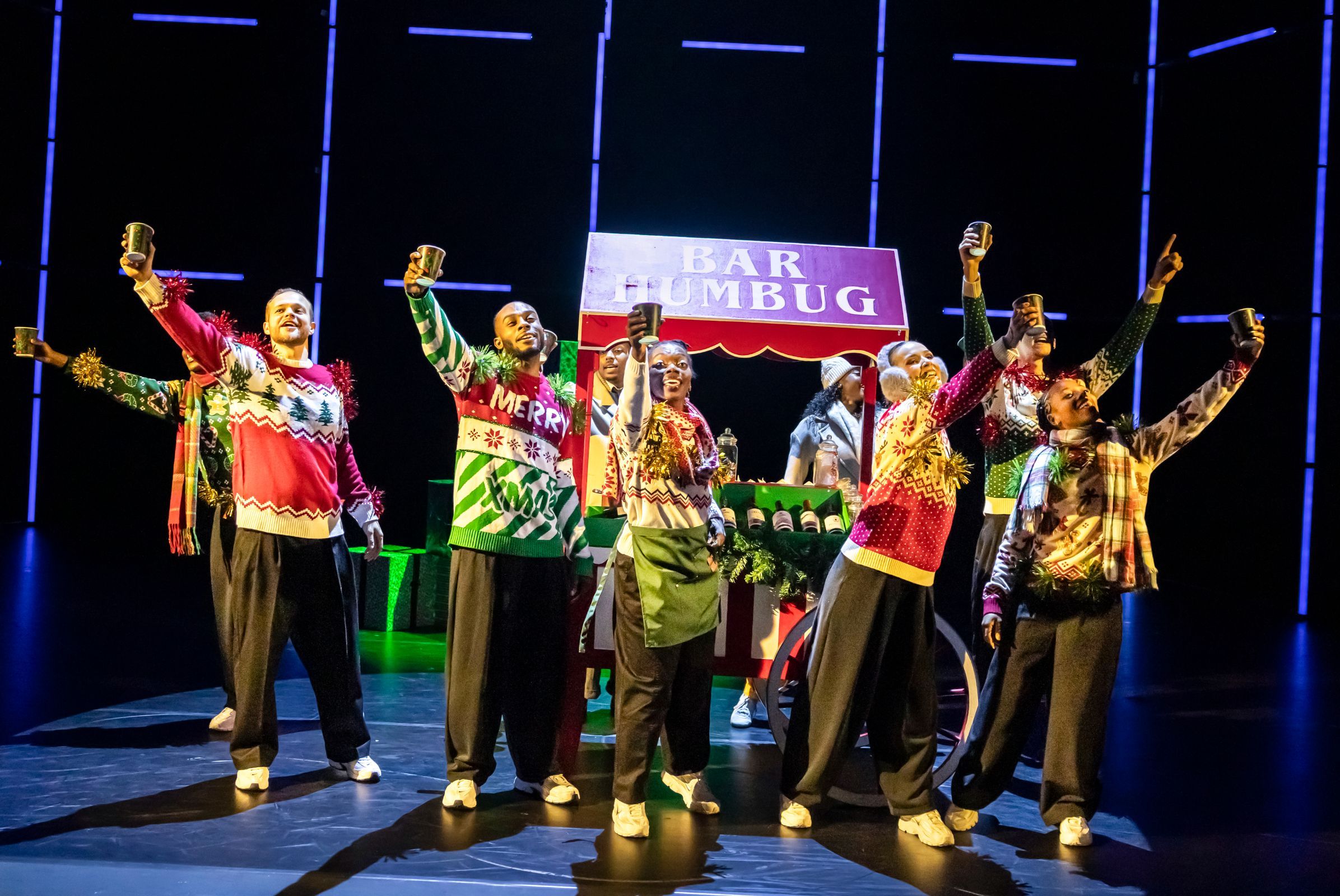 ZooNation: The Kate Prince Dance Company in <i>Ebony Scrooge</i> © Pamela Raith Photography