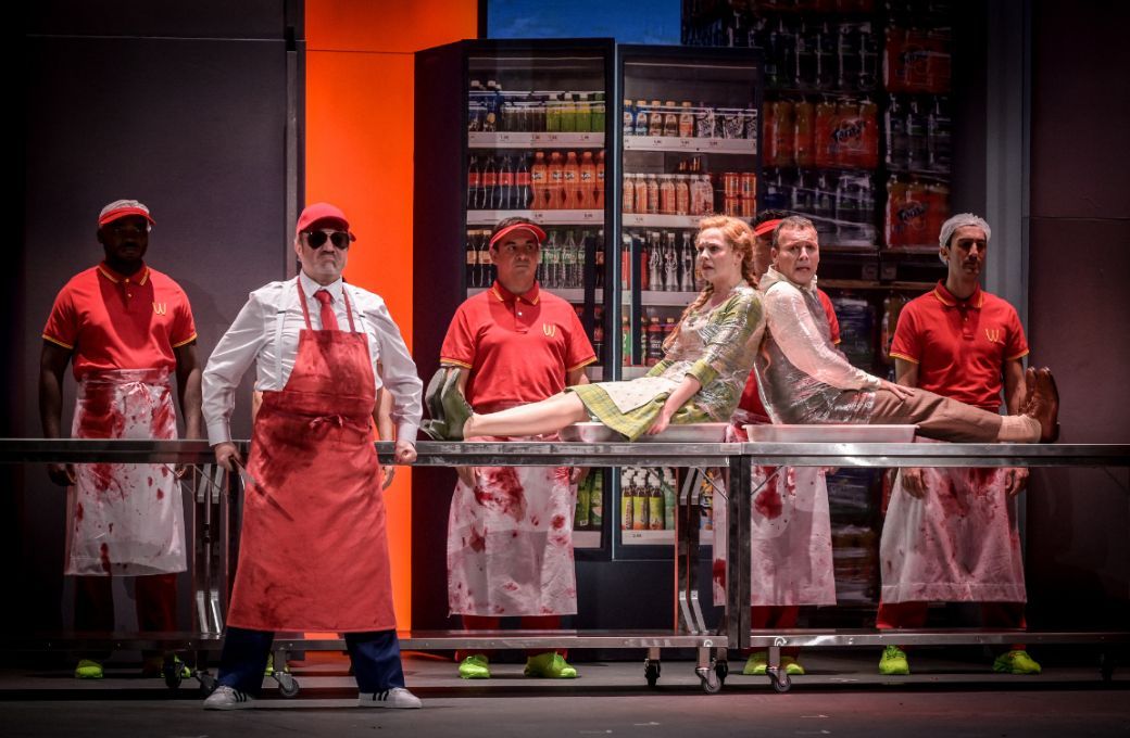 <i>Robinson Crusoé</i> au Théâtre des Champs-Élysées &copy; Vincent Pontet