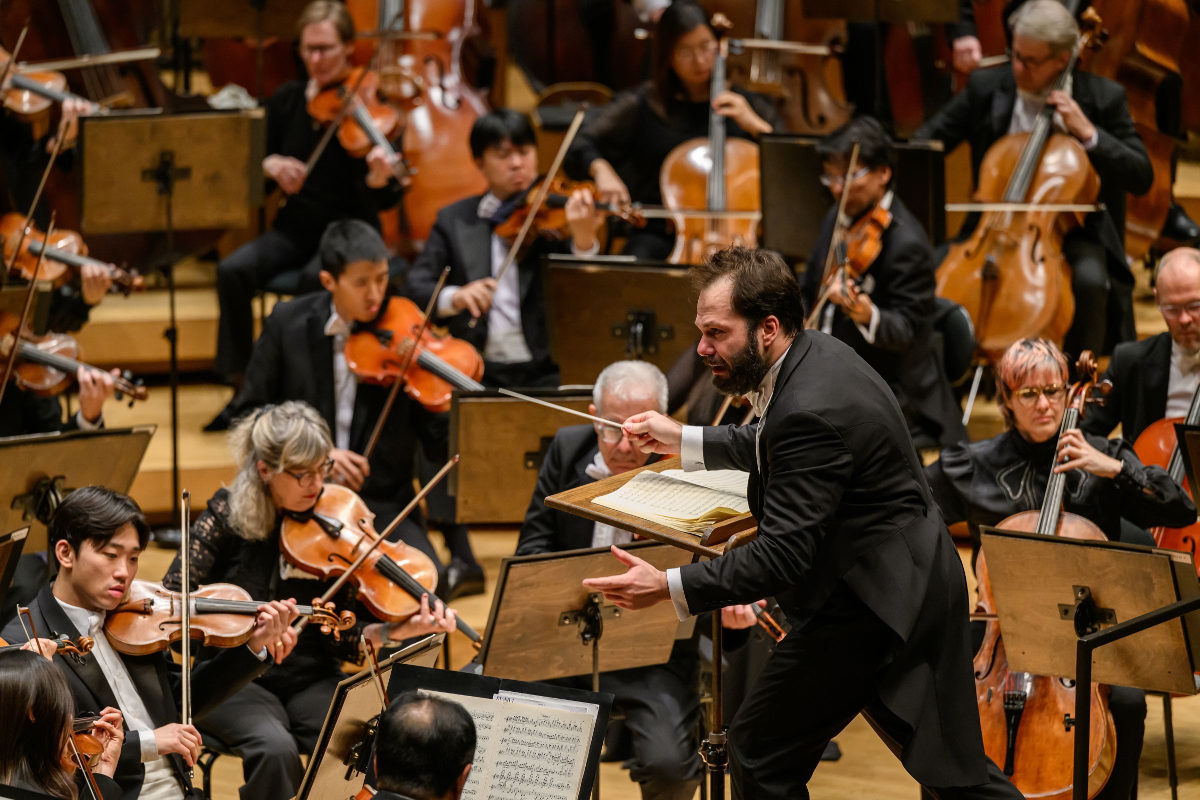 Petr Popelka and the Chicago Symphony Orchestra © Amy Aiello Photography