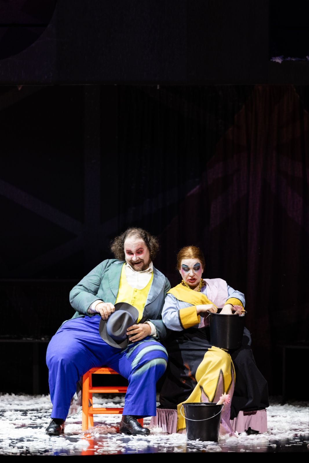 Dmitry Ulyanov (Chub) und Ekaterina Semenchuk (Solokha) © Geoffroy Schied
