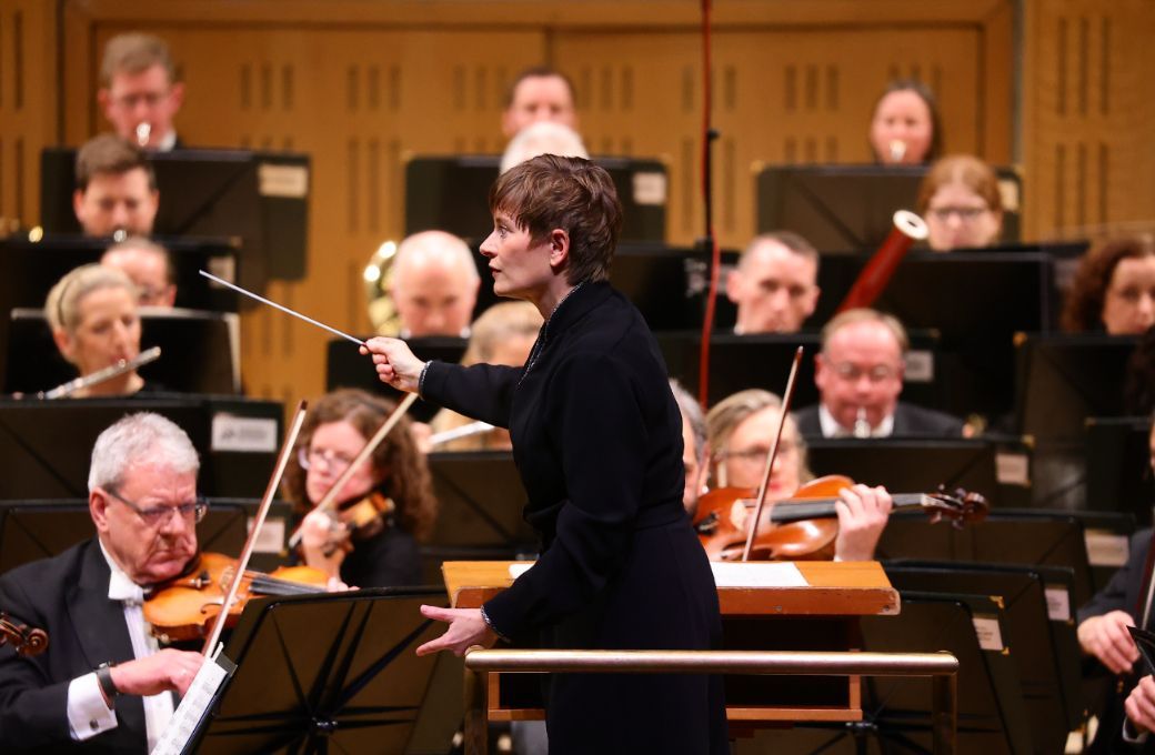 Anja Bihlmaier conducts the National Symphony Orchestra Ireland &copy; Joanne Taaffe | National Symphony Orchestra Ireland