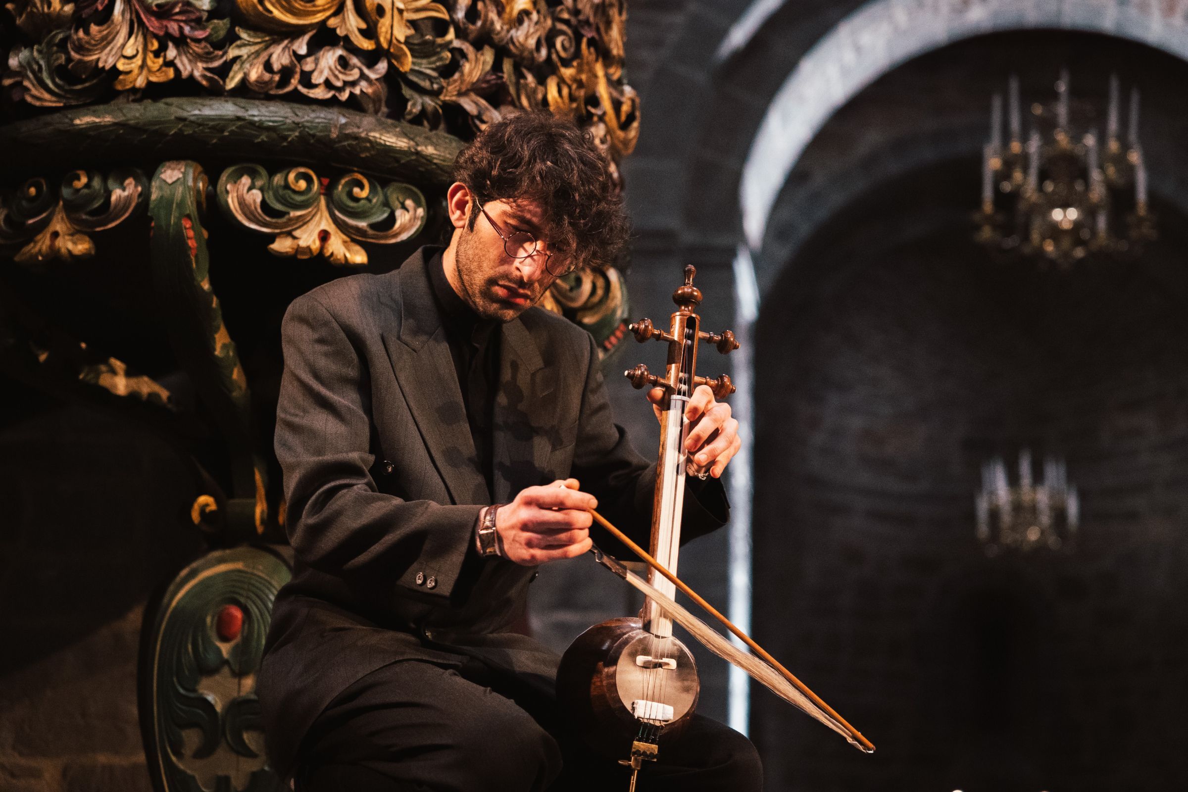 Mostafa Taleb (Ârgha/nūn) - Oslo International Church Music Festival 2025 © Anders Lillebo