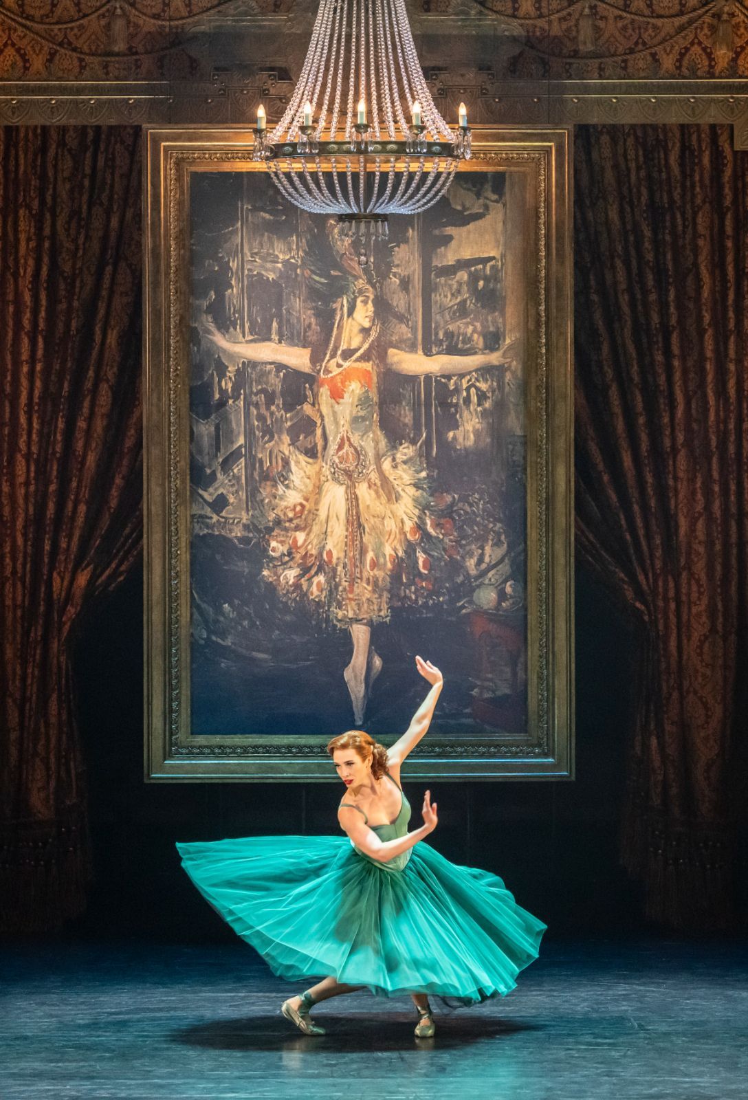 Cordelia Braithwaite as Victoria Page in Matthew Bourne's <i>The Red Shoes</i> © Johan Persson