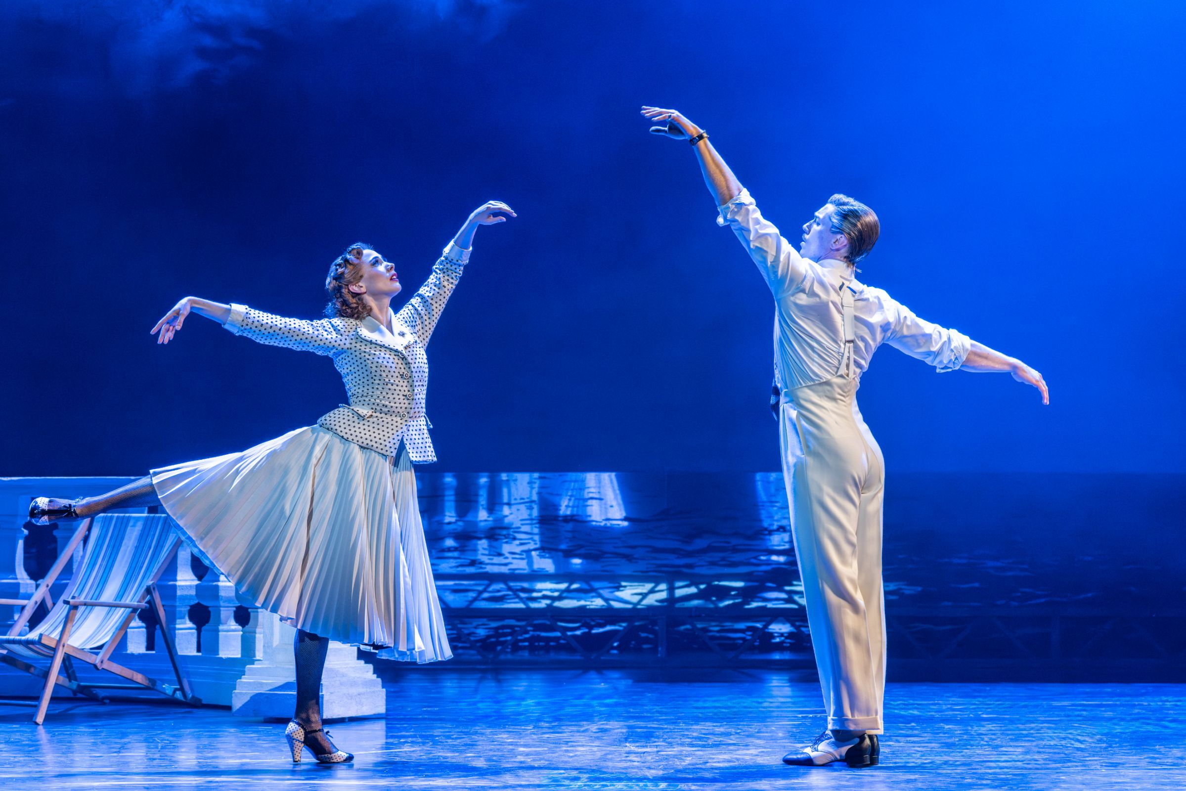 Cordelia Braithwaite as Victoria Page and Andy Monaghan as Boris Lermontov in <i>The Red Shoes</i> © Johan Persson