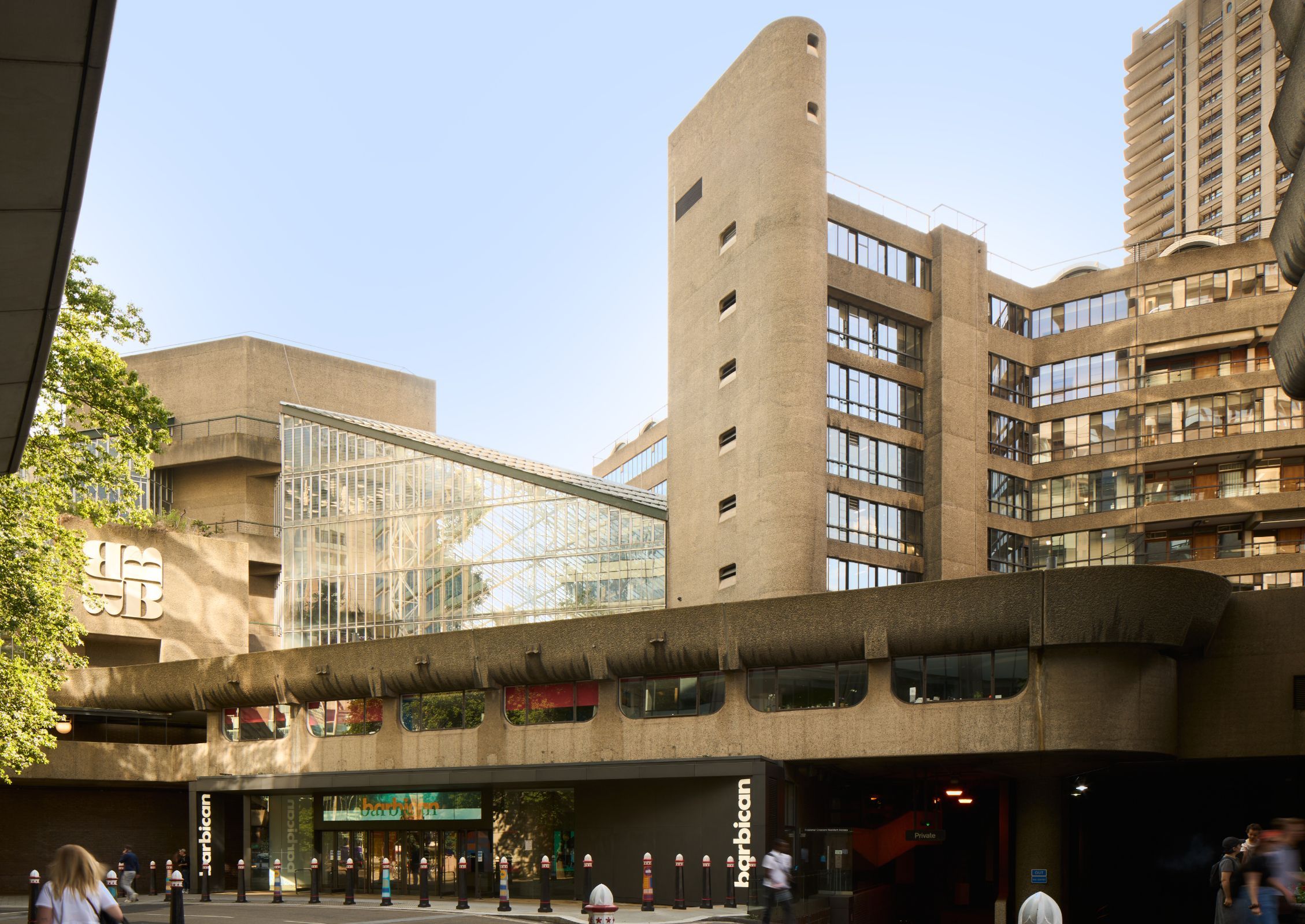 Silk Street entrance of the Barbican Centre &copy; Dion Barrett