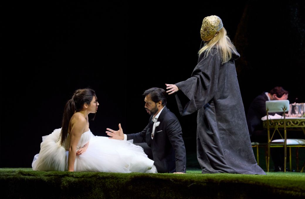 Désirée Giove (Glauce), Francesco Demuro (Giasone) and Sondra Radvanovsky (Medea) &copy; Luciano Romano