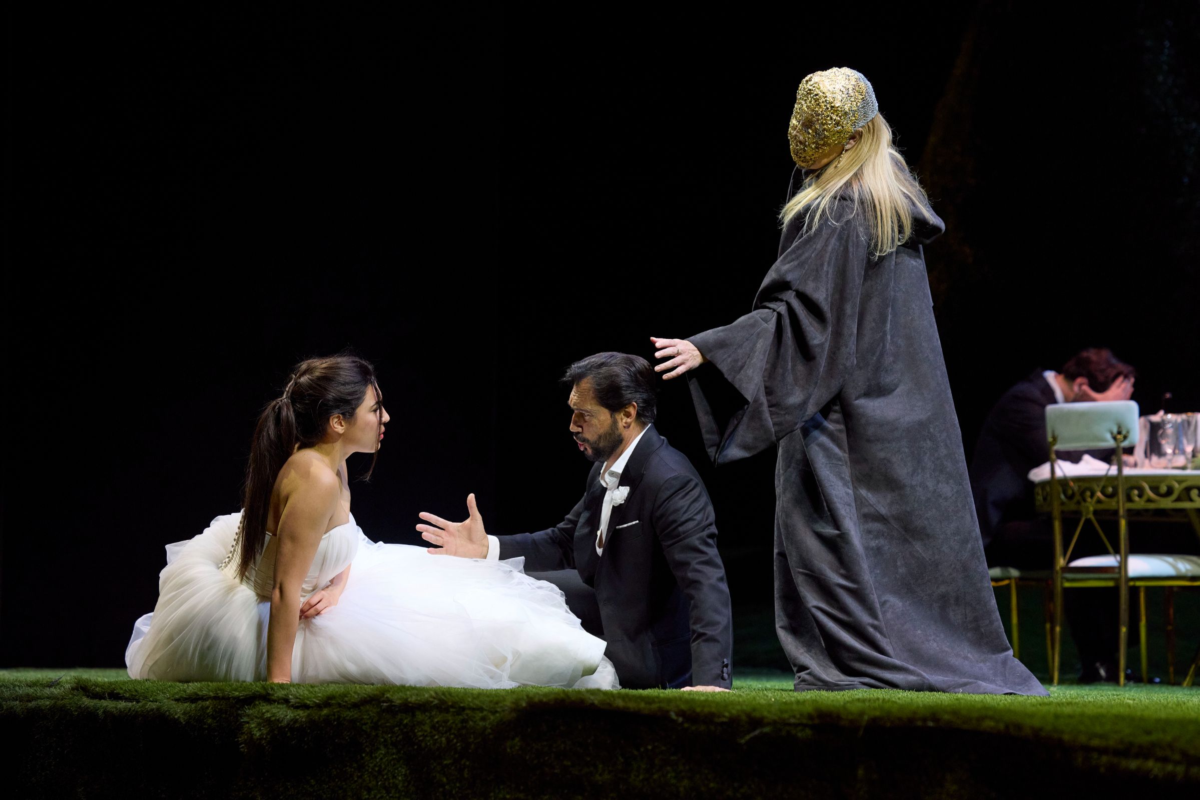 Désirée Giove (Glauce), Francesco Demuro (Giasone) and Sondra Radvanovsky (Medea) &copy; Luciano Romano
