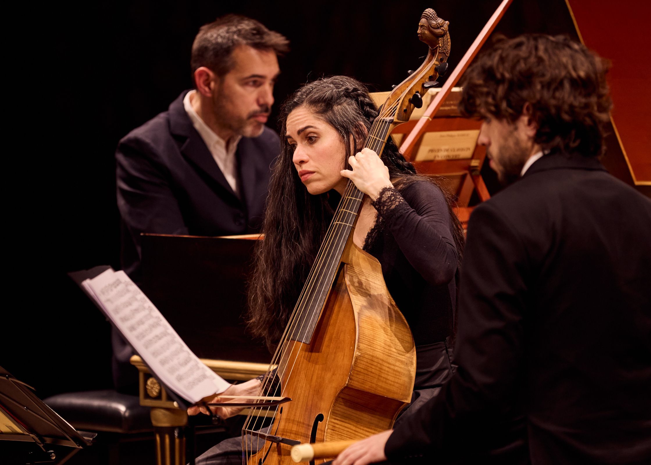 Olivier Fortin, Lucile Boulanger and Vicente Romero Carrilero &copy; Carolin Windel