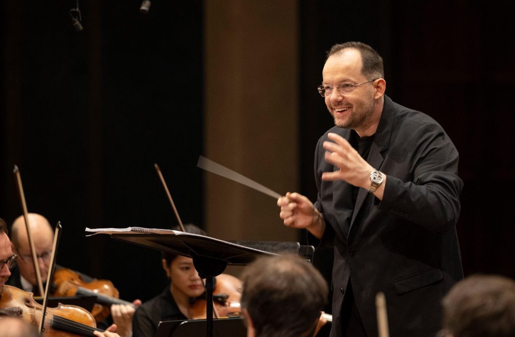 Andris Nelsons dirigiert das BRSO im Herkulessaal &copy; BR | Astrid Ackermann