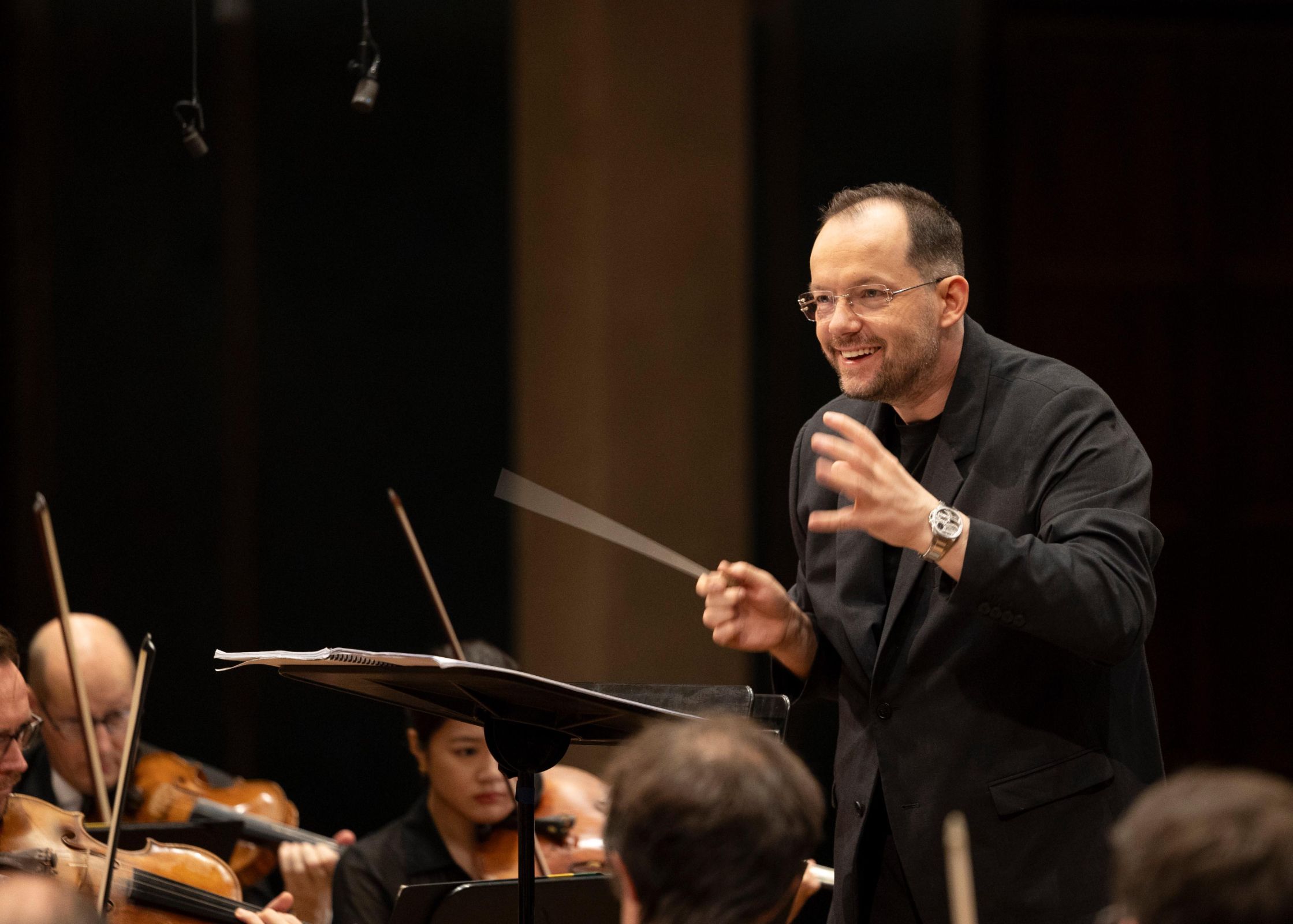 Andris Nelsons dirigiert das BRSO im Herkulessaal &copy; BR | Astrid Ackermann
