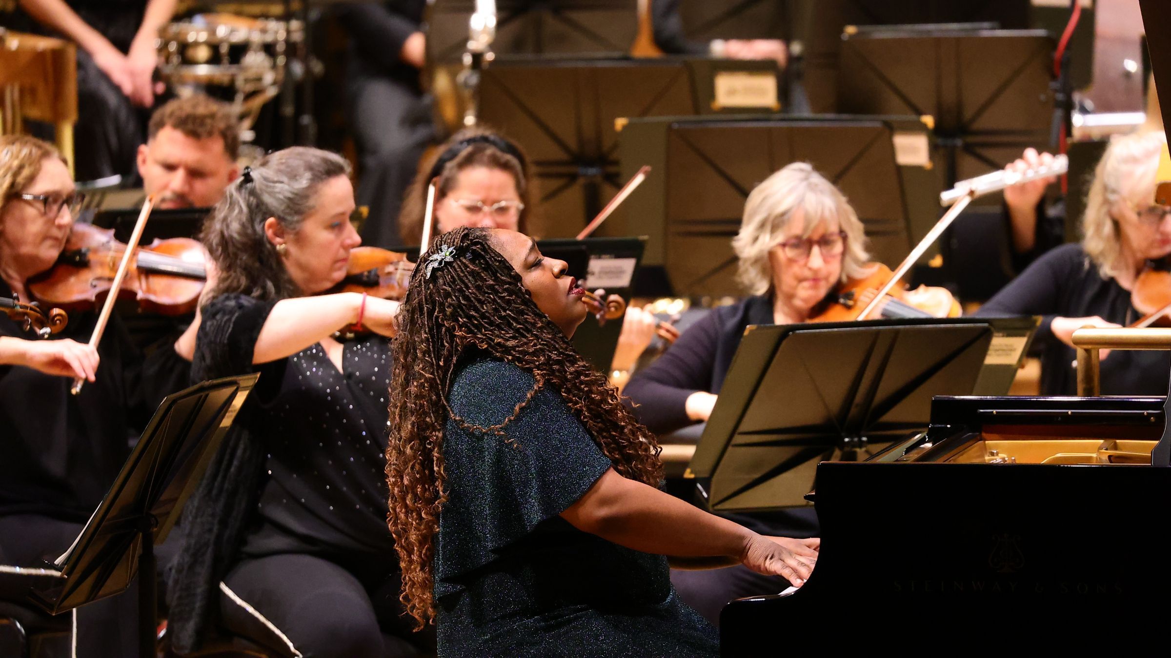 Michelle Cann and the National Symphony Orchestra Ireland &copy; Joanne Taaffe | National Symphony Orchestra Ireland