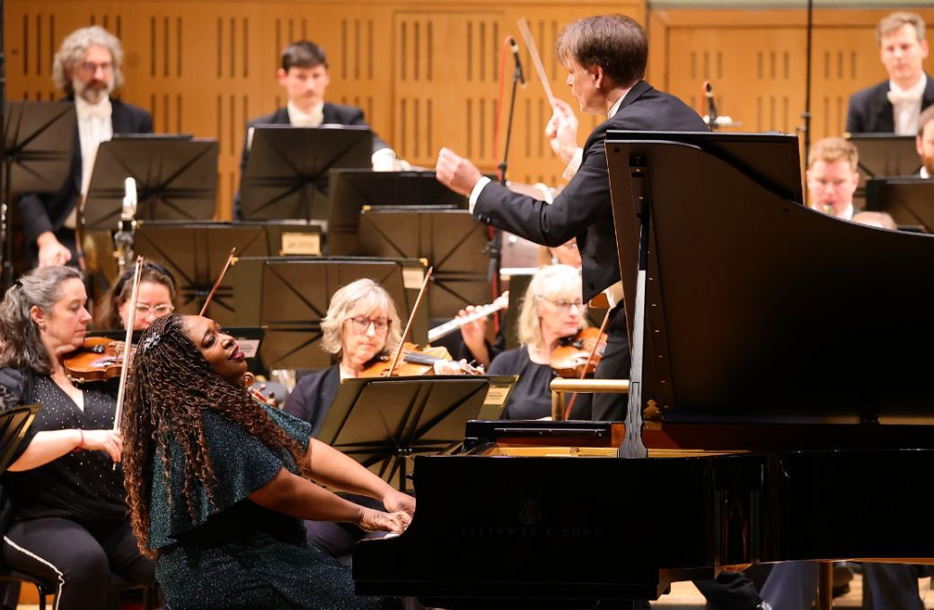Michelle Cann, Patrik Ringborg and the National Symphony Orchestra Ireland &copy; Joanne Taaffe | National Symphony Orchestra Ireland