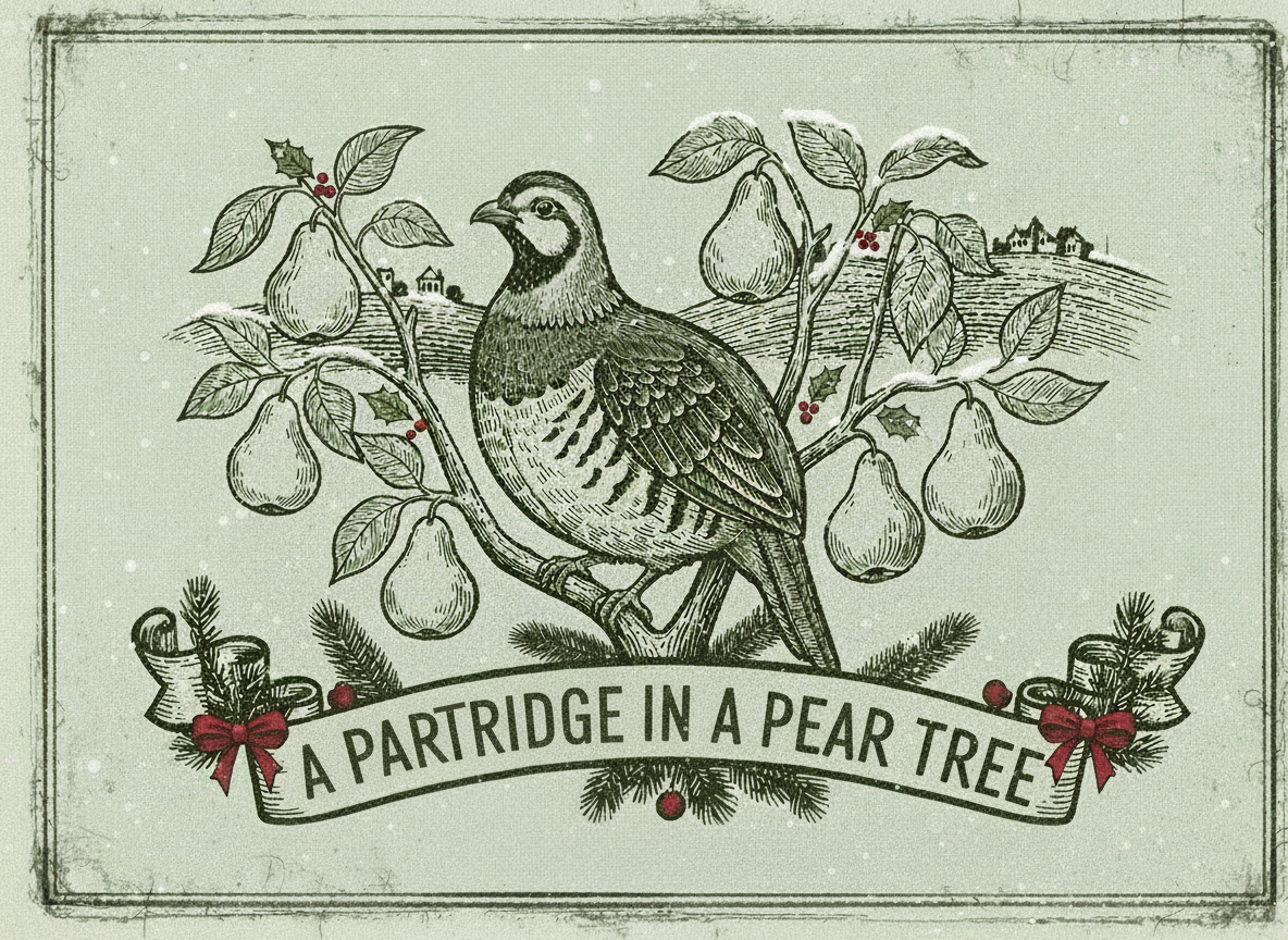 A partridge in a pear tree