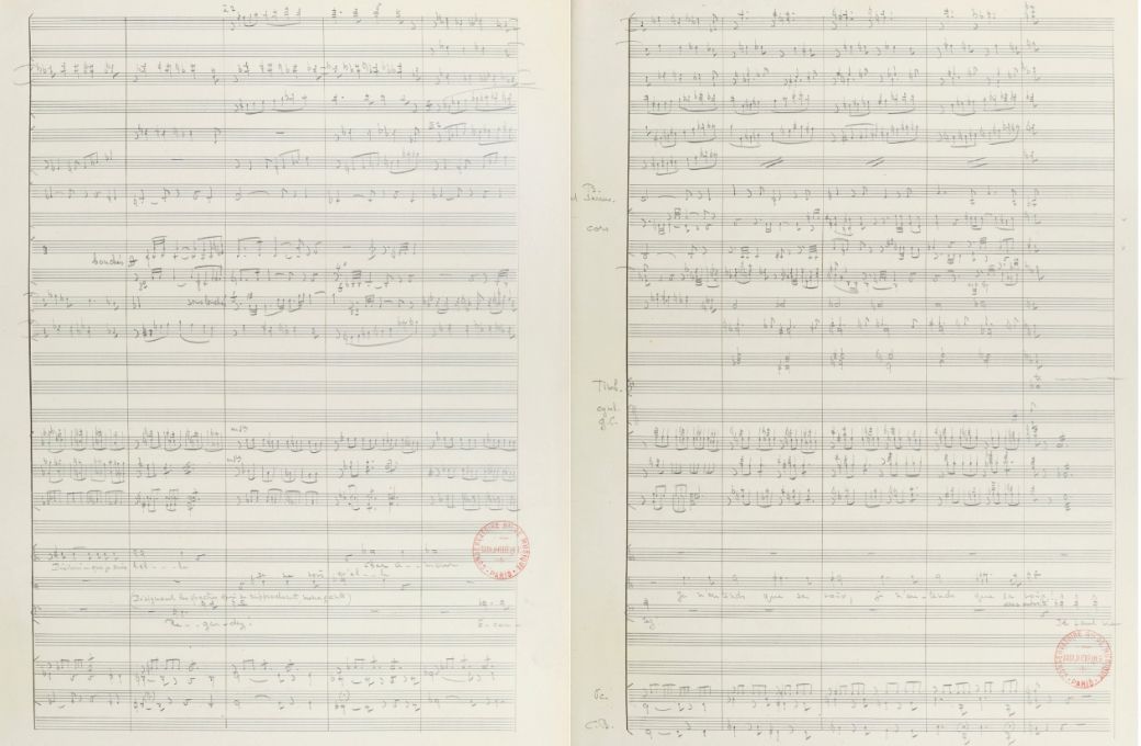 Excerpt from Lili Boulanger&rsquo;s <i>Faust et H&eacute;l&egrave;ne</i> &copy; Biblioth&egrave;que nationale de France | IMSLP