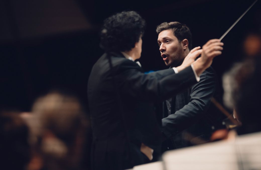 Alain Altinoglu et Léo Vermot-Desroches © Denis Allard