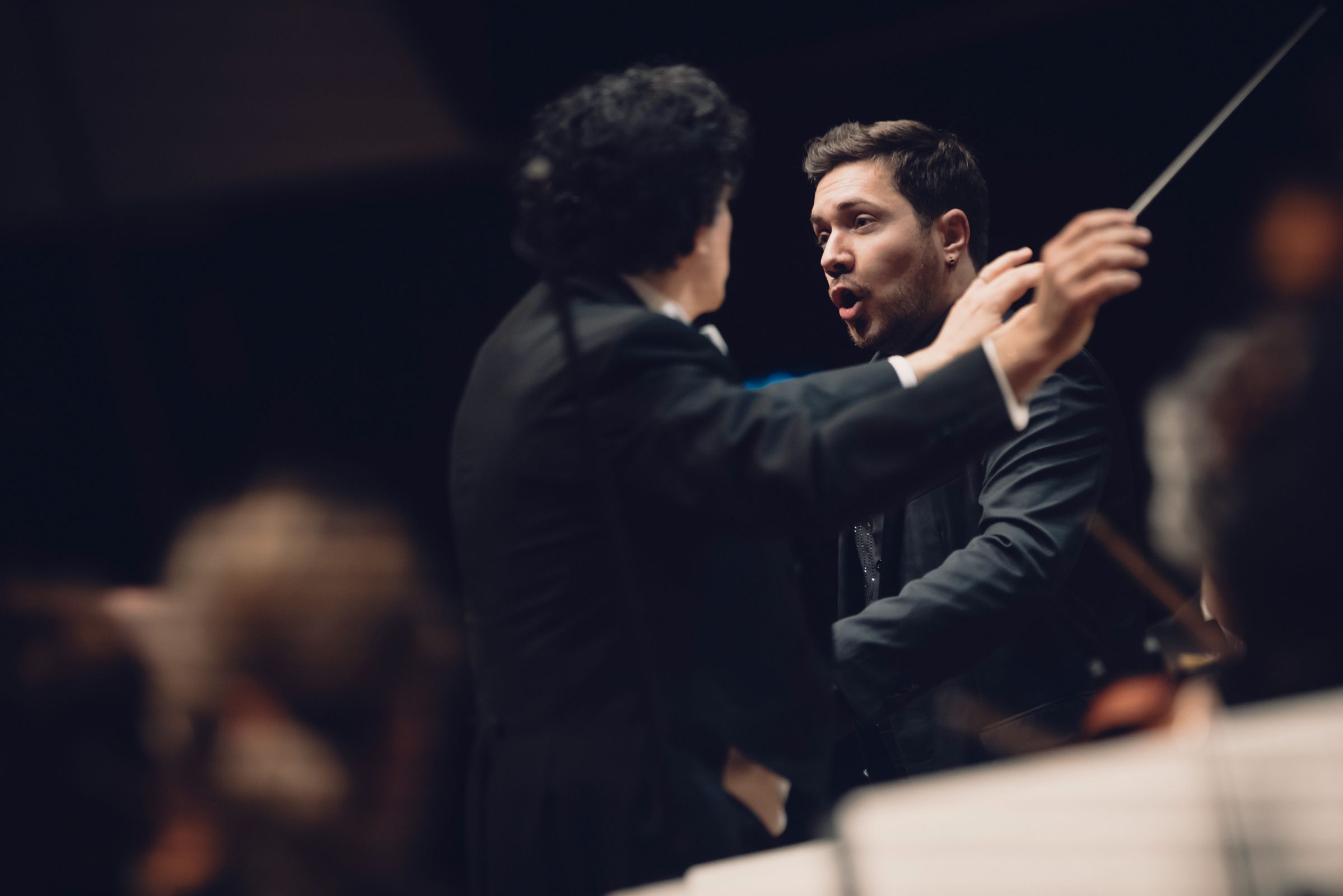 Alain Altinoglu et Léo Vermot-Desroches © Denis Allard