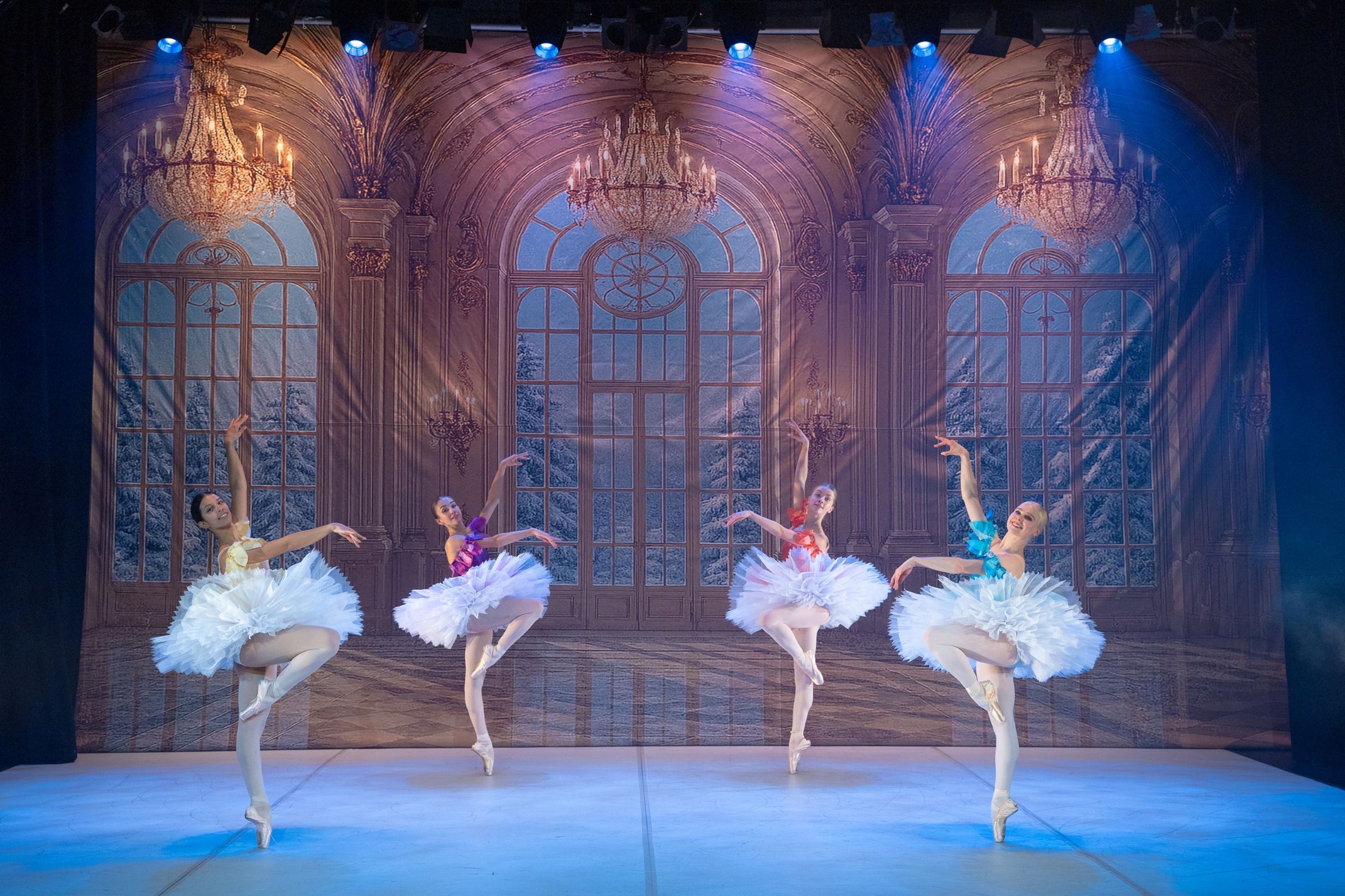 New English Ballet Theatre in Waltz of the Flowers in <i>The Nutcracker</i> &copy; Andrej Uspenski