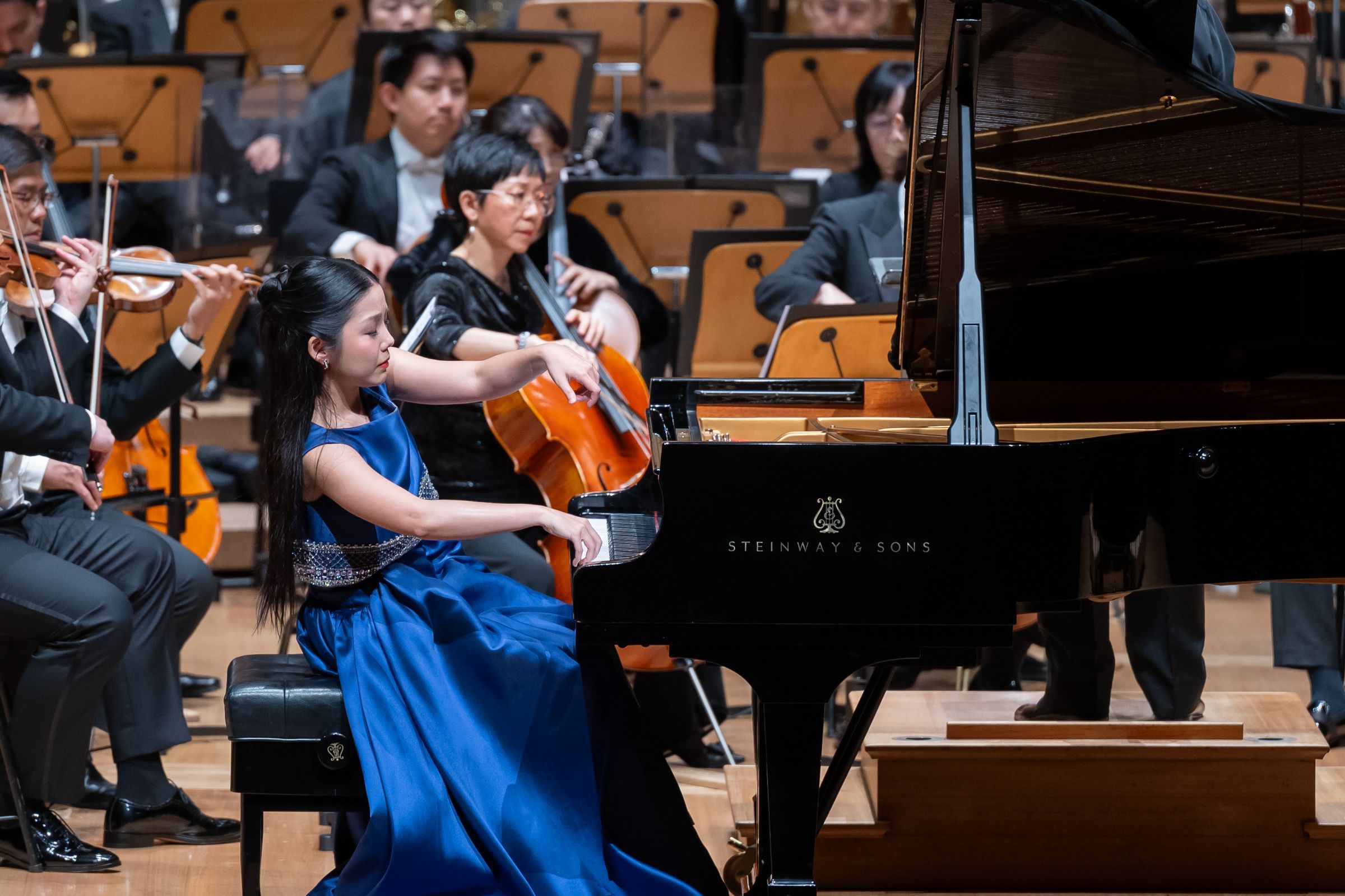 Churen Li and the Singapore Symphony Orchestra &copy; Nathaniel Lim | Singapore Symphony Orchestra
