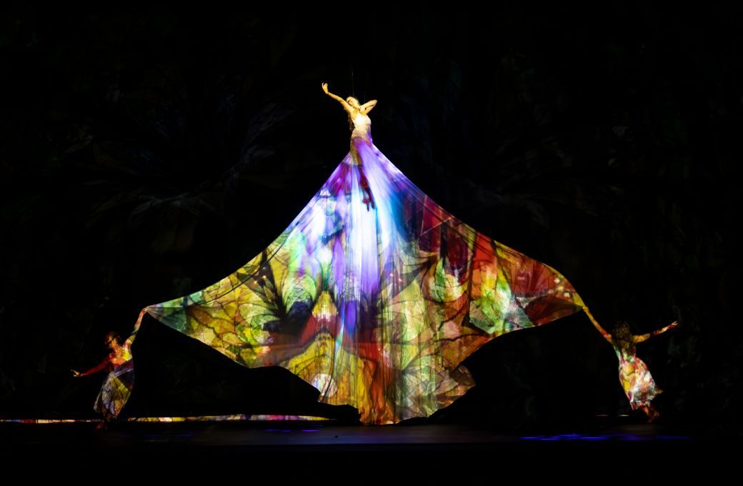 MOMIX in Moses Pendleton's <i>ALICE</i> &copy; Renato Mangolin