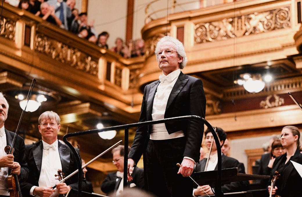 Franz Welser-Möst mit den Wiener Philharmonikern © Amar Mehmedinovic