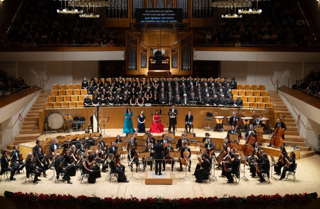 Solistas, Coro y Orquesta Nacionales de Espa&ntilde;a con Jaume Santonja en la direcci&oacute;n &copy; Rafa Mart&iacute;n | OCNE