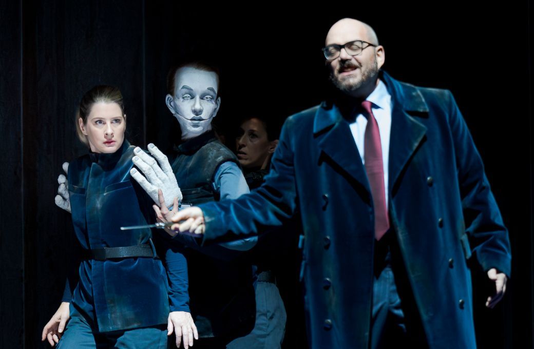 Malin Byström (Leonore) und Christopher Maltman (Don Pizarro) &copy; Werner Kmetitsch